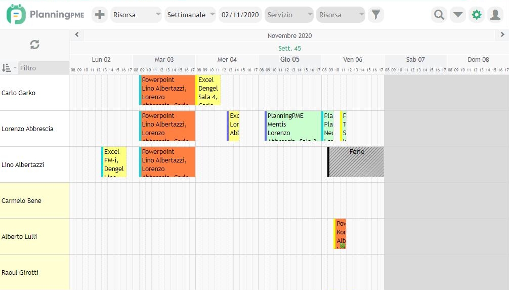  Gestione della formazione